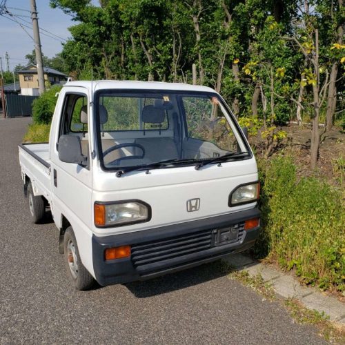 1990 Honda Acty Full Time 4WD Mid-Engine 5MT AC Equipped 660CC
