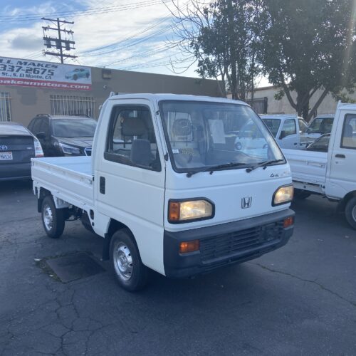 1990 HONDA ACTY Attack FULL TIME 4WD ULTRA LOW CRAWLING GEAR Diff Lock 4MT 660CC 60000 mi