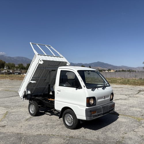 1991 Mitsubishi Minicab Dump 4MT 2Hi-4Hi-4Low Part-Time 4WD 660CC 37000 mi
